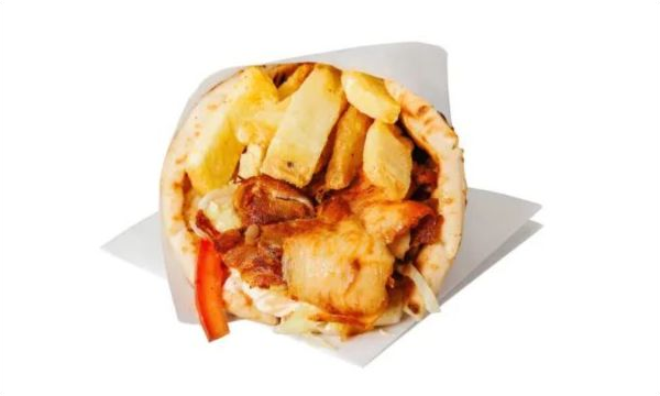 Folkets kyllinggyros i pita